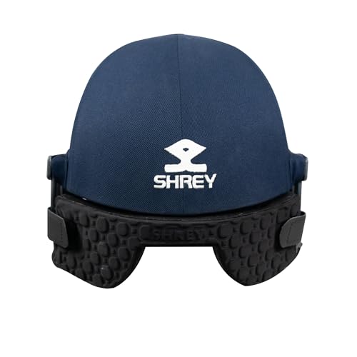 Image of SHREY Cricket Helmet Neck Guard 2.0 (Black, L)