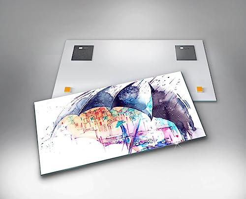 Image Décoration murale sous la pluie pour un salon moderne