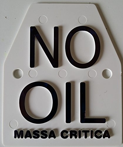 Targa Targhetta in plastica per bici con scritta