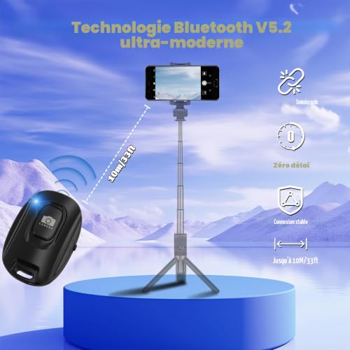 VYVIYON Télécommande Bluetooth sans Fil pour Smartphones – vue 3