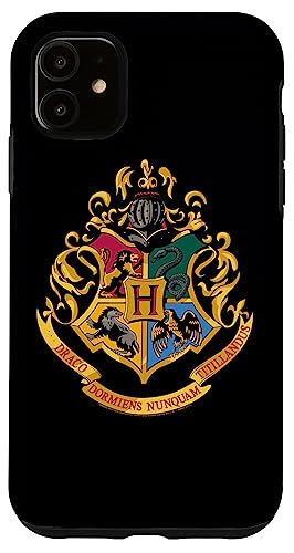 Image of Harry Potter Hogwarts School Crest Case for iPhone 11