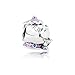 Pandora Disney Mrs. Potts and Chip Mixed Enamel Blue Sterling Silver Charm - Pendant - 792141ENMX