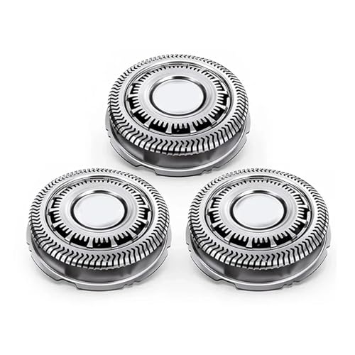 Cabezales De Cuchilla De Repuesto SH90, Compatibles Con Afeitadoras Philips Norelco Serie 9000 (S9311/27, S9311/84, S9311/87, S9321/88, S9511/63, S9531/84). Reemplace El Cabezal De La Afeitadora.(3pcs
