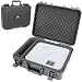 Casematix Projector Travel Case Compatible with Viewsonic PA503S , PA503W , PA503X , PG703W , PG703 Projectors , Hdmi Cable and Remote