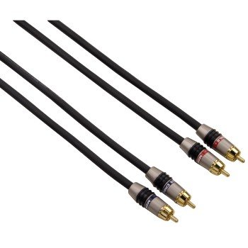 Monster Cable 00120054 Cable de Audio   Cables de Audio (4m, RCA, RCA) Negro