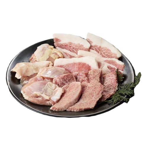 京風串揚げ 柊 佐賀の恵み 三種焼肉セット(佐賀牛・有田鶏・肥前さくらポーク)