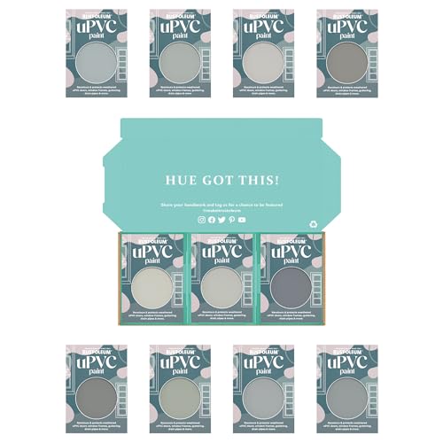 Rust-Oleum uPVC Paint in Matt Finish – Dusky Greys Tester Box