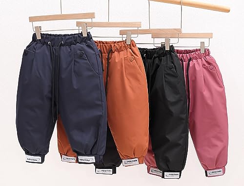 Happy Cherry Baby Boy Girl Winter Pants Waterproof Kids Warm Thicken Skiing Snowpants 0-5T3