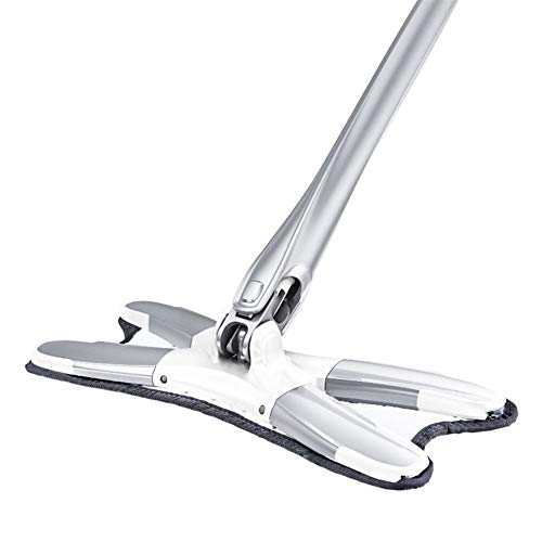 CPH20 X-type microfibra piso de madera plana fregona limpiador hogar cocina mano libre 360 rotación giro perezoso compañero fregona herramienta de limpieza del hogar decoración del hogar