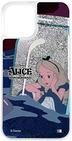 Amazon Co Jp Iphone 12 Iphone 12 Pro ディズニー キャラクター キラキラ ラメ グリッター ケース カバー ラメが流れる 動く ふしぎの国のアリス Sit 01 家電 カメラ