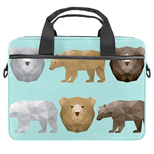 Protégez votre PC 13.3 pouces avec ce sac ours géométrique