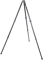 Vista 1 de 3 Legged Thing Legends Mike - Trípode de base de nivelación de fibra de carbono, 3 secciones ajustables para cámara y video con base de nivelación