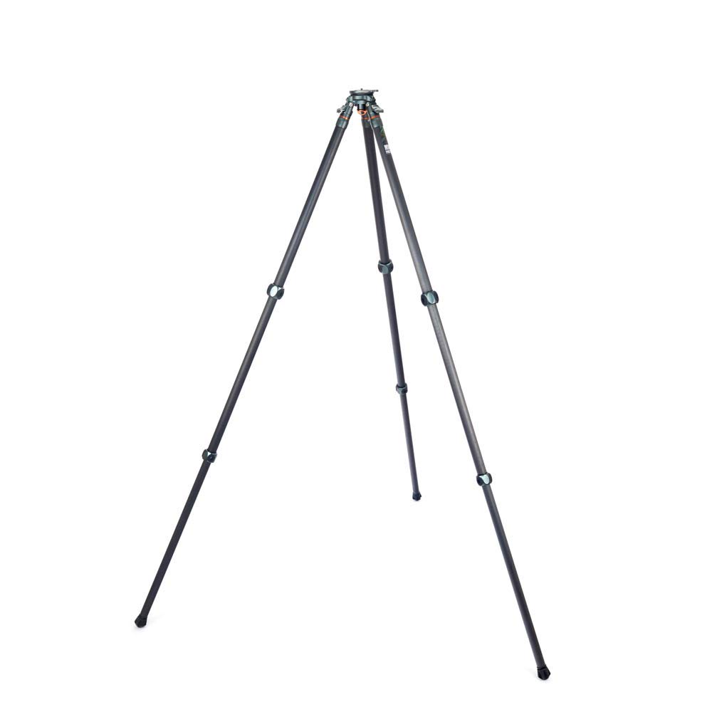 3 Legged Thing Legends Mike Carbon Fibre Levelling Base Tripod - 3 Section Adjustable Camera And Video Levelling-Base Tripod With 3 Detachable Legs (Mike)