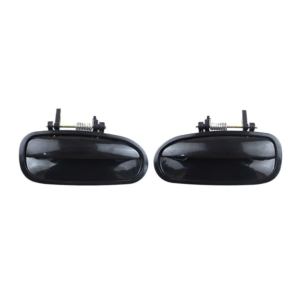 BIKKJBK Car Vehicle Door Handle 2Pcs Car Outside Exterior Door Handle for Civic EK3 1996 1997 1998 1999 2000 (Rear Handle)