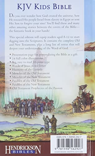 Kids Bible-KJV: King James Version