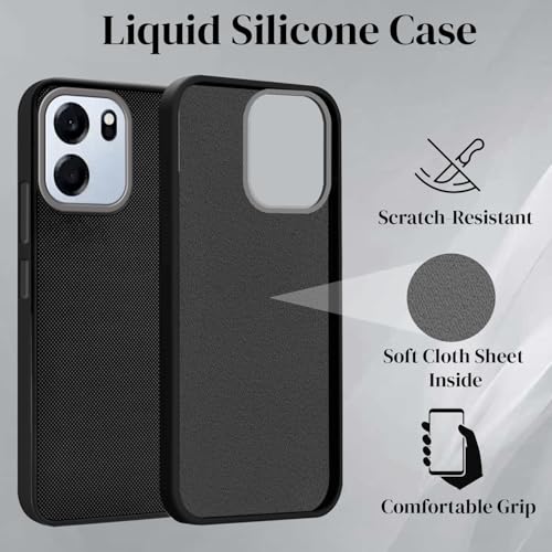 Image of Jkobi Rubberised Back Cover Case for Oneplus Nord CE 6 (Textured Grip Design | Micro-Fiber Cloth Inside | Slim and Light Weight | Soft Touch and Feel)