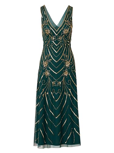 Image of Adrianna Papell Women's Beaded Mesh Dress