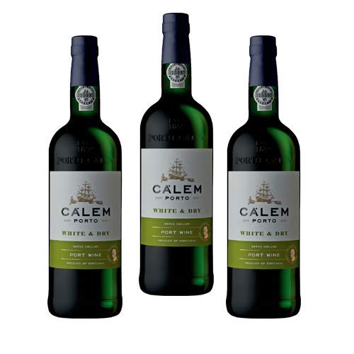 Calem Blanco Seco - Vino de Oporto - Paquete de 3
