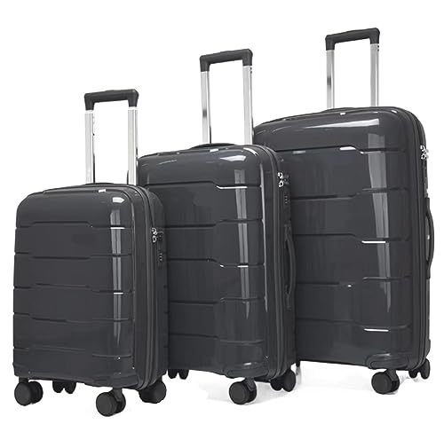 Carry-on Suitcase Luggage Luggage Sets 3 Piece Suitcases with Wheels, Expandable and Travel Lightweight Carry-on Suitcases Carry On Luggages (G 20+24+28 in)