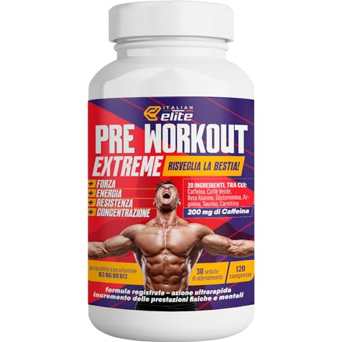 Italian Elite® Pre Workout 120 cpr