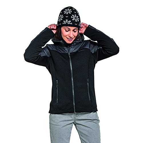Schöffel Zernez Felpa con Cappuccio, Black, 40