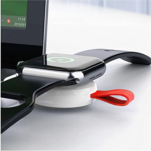 USB horloge Charger iWatch draadloze oplader Draadloze draagbare snel opladen Compatibel met Apple Watch White, Fast… - Afbeelding 7