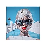 artboxONE Poster 50x50 cm Reise IBIZA hochwertiger Design 