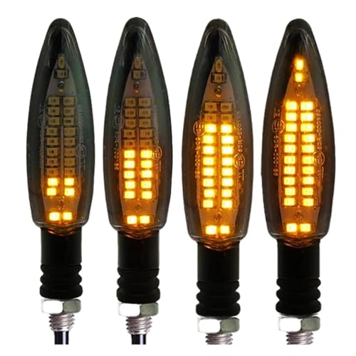 Clignotants LED pour motos étanches avec indicateur lumineux haute visibilité