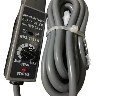 Capteur photoélectrique GDS-3011 blanc DC10-30V pour automatiser l'emballage de produits