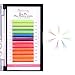 Beauty7 EASY FAN Volume Russe D Curl 0,07mm Colorés Extension de Cils Cluster Lash Mixte Longuer Cils a Cils Plateau 2D,3D,4D Semi Permanents Faux Cils Individuels en Soie False Eyelashes