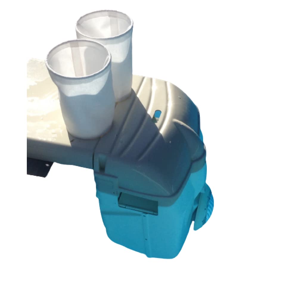 EasyFilter Lot de 2 Poches de Filtration 5 Microns – Compatible FILTRINOV MX18/MX25, Racer 20, Axéo, Aquinox