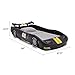 Delta Children Turbo Race Car Twin Bed, Black