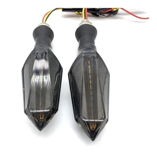 Clignotant moto 12V avec feux de freinage arrière et indicateurs LED pour moto