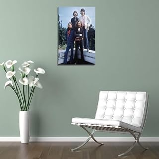 Poster sur toile The Beatles Star Group – Impression d’art moderne pour chambre à coucher – 60 x 90 cm - Les Beatles, Paul McCartney, John Lennon, RIngo Starr, George Harrison Poster sur toile The Beatles Star Group - Impression d'art moderne pour chambre à coucher - 60 x 90 cm – Image 5