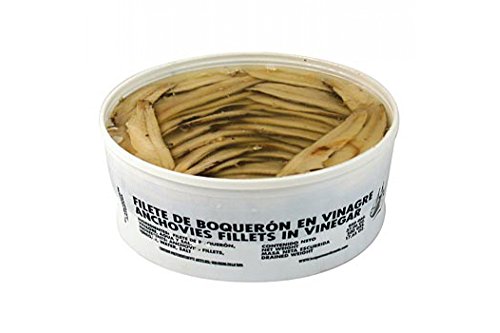 Eingelegte Sardellenfilets in Essiglake weiß 1 kg