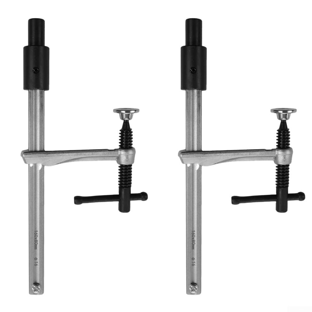 Lot de 2 colliers de serrage pour banc de travail du bois et atelier 16 mm