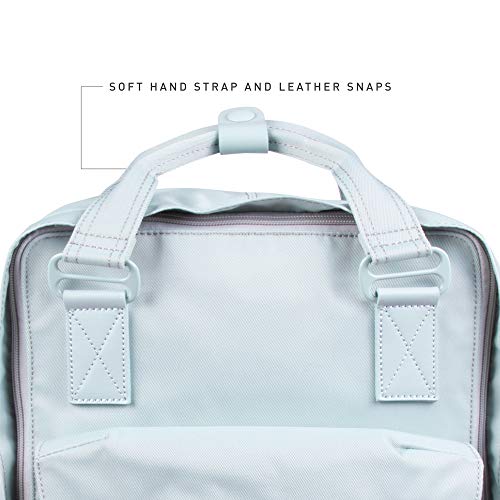 Doughnut Macaroon Nature Pale Series 16L Travel Ladies College Lightweight Commuter Casual Daypacks Bag Backpack (Raindrop)3