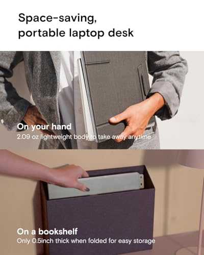 MOFT Folding Laptop Stand — Foldable, 4-Angle Portable Riser — view 6