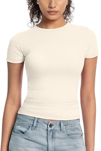 MIRITY Women's Ws-27401-white-xl T-Shirt, White, XL