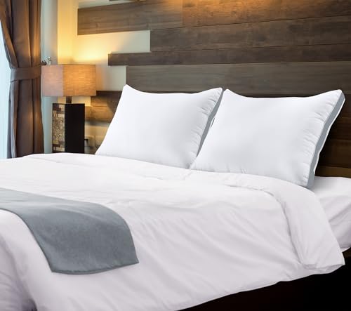 Utopia Bedding Gusseted Queen Bed Pillows Set of 2 - Image 3