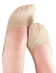 4 Pairs (Nude Color) - Middle Cut - Comfortable & Durable