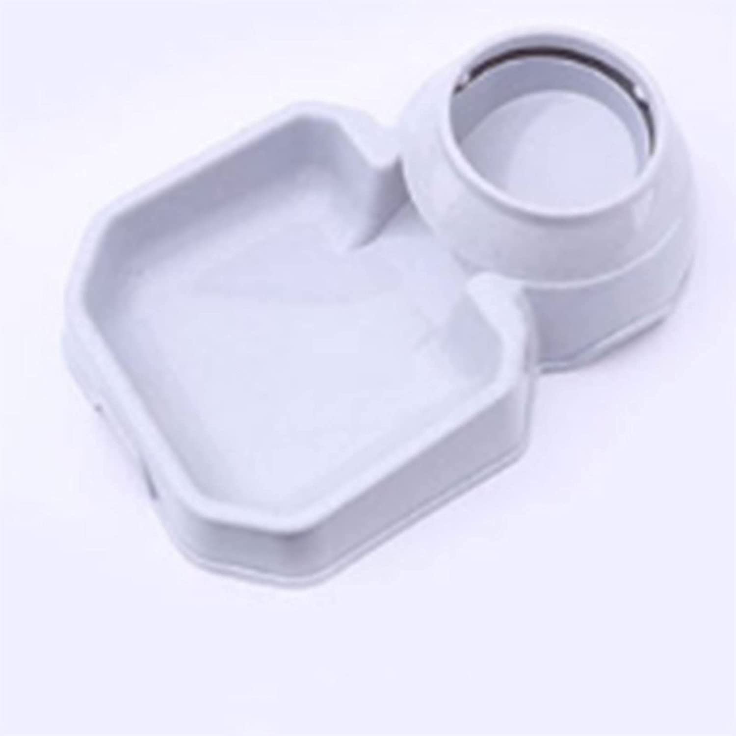 Alimentador automático para mascotas, Alimentador automático de alimentos para mascotas por gravedad, Dispensador de agua para gatos de 3.8L, Alimentador automático de alimentos y alimentación de agua