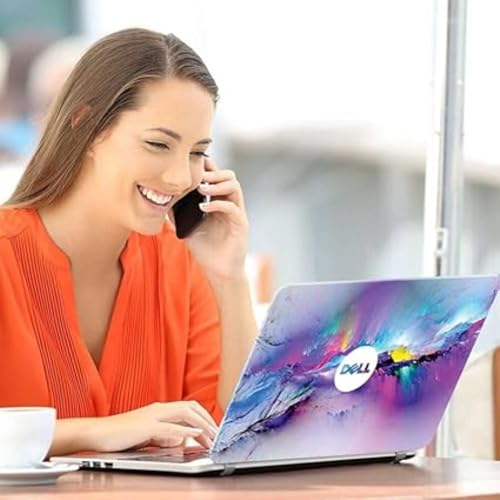 Image of Pattern D74 Full Body Vinyl Laptop Skin /Sticker /Cover Upto 15.6 Inches Laptops Laminated-Removable-HD Quality Compatible for-Dell (15x10 Inches)