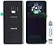 Back Glass Cover Battery Door Replacement for Samsung Galaxy S9 Plus G965 (Black)