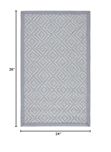 Tapete decorativo rectangular 2' x 3' Sisal SAFAVIEH miniatura 2
