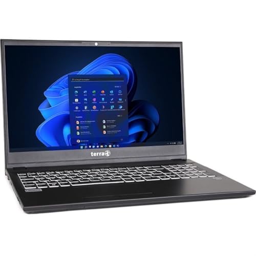 Terra Mobile 1516R i3-1315U - 15,6" Notebook mit Windows 11 Pro DVD-Laufwerk 8GB RAM, 500 GB SSD Laptop Wortmann AG schwarz