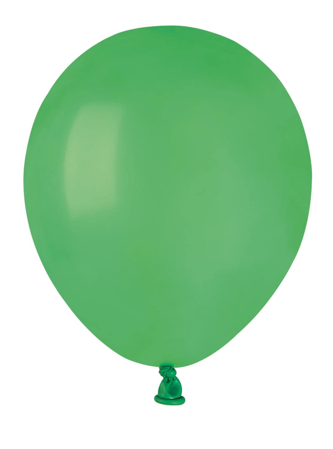 Pack 100 balloons in natural latex Premium Quality A50 (Ø 13cm / 5"), green