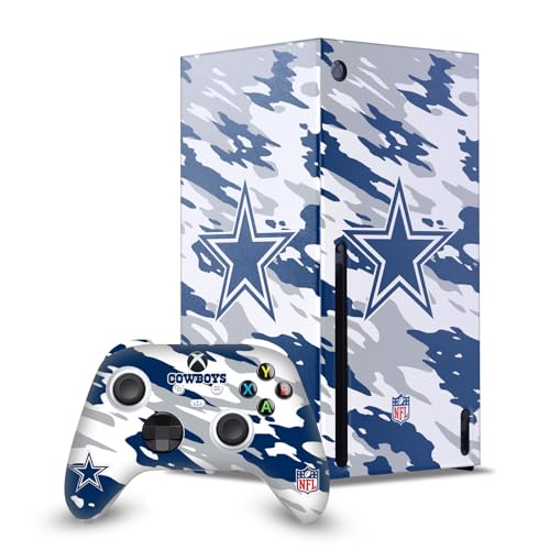 Skin Xbox Series X NFL Dallas Cowboys en vinyle camouflage officiel