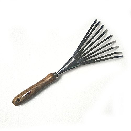 Fusheng Stainless Steel Fan Rake,Claw Rake and 9 Tine Cultivator