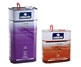 Roberlo Global 6000 Clear Coat Car Repair and New Paint Jobs High Gloss 2K and Hardener G5005 7.5L Kit
